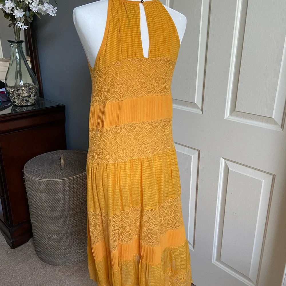 Anthropologie HD In Paris Tiered Maxi Dress Small - Picture 4 of 10
